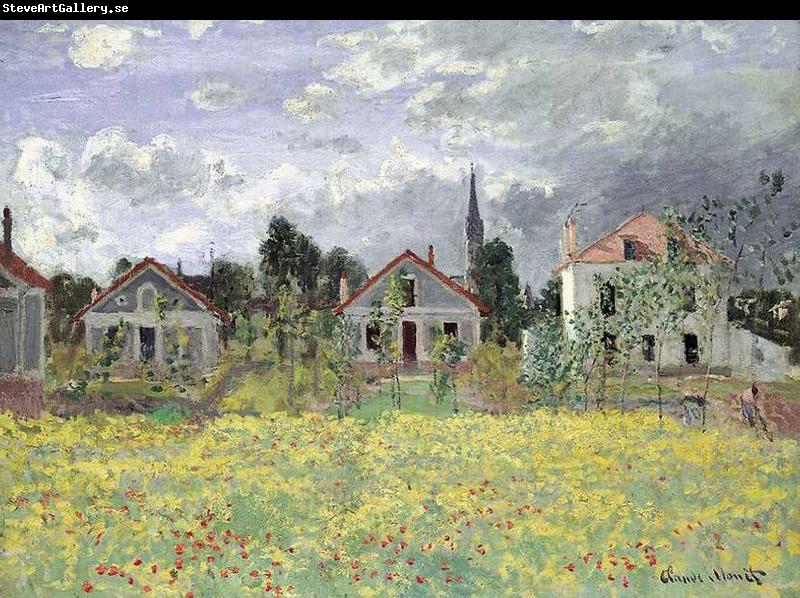 Claude Monet Maisons d'Argenteuil